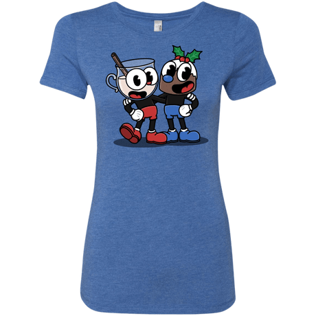 T-Shirts Vintage Royal / S Eggnoghead and Puddingman Women's Triblend T-Shirt