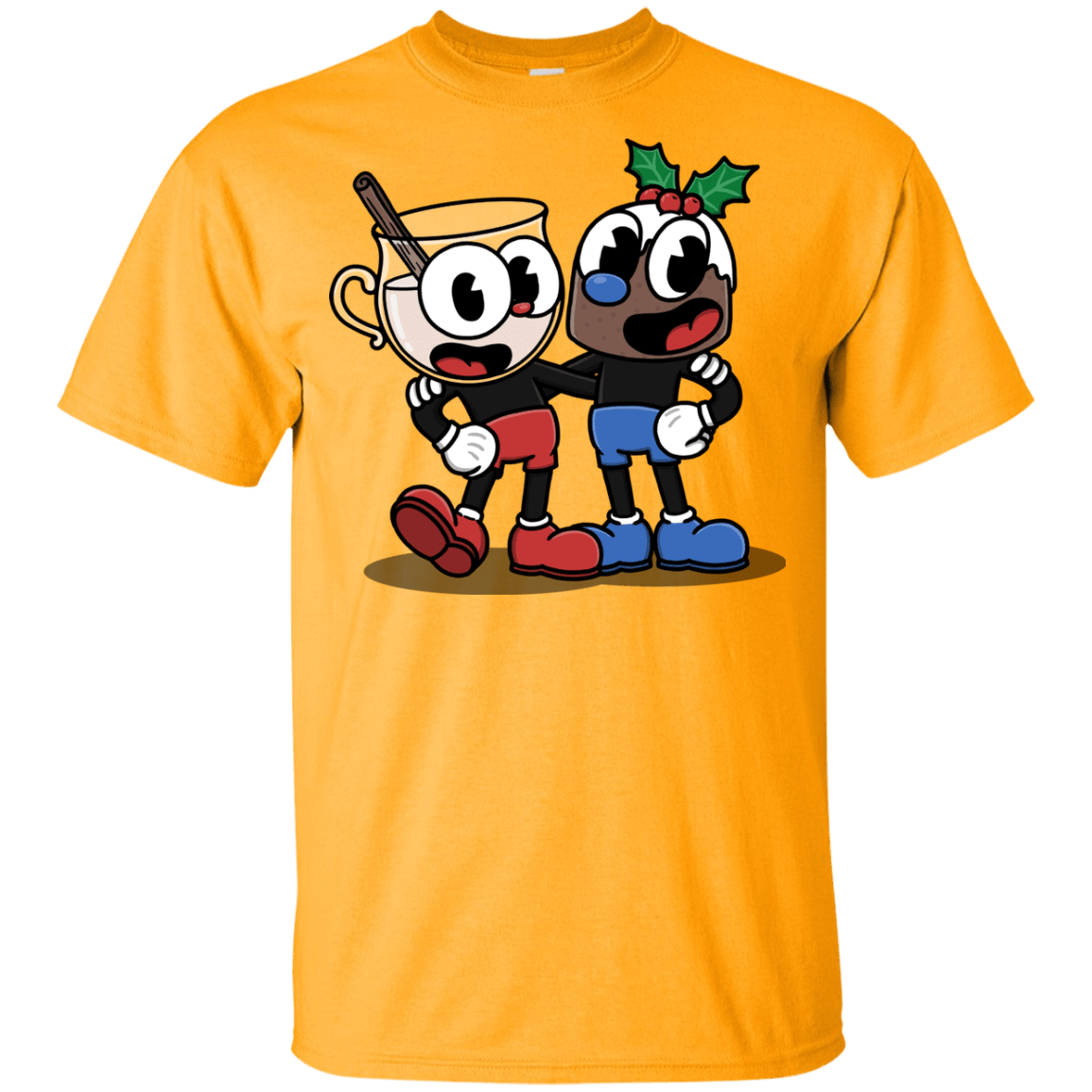 T-Shirts Gold / YXS Eggnoghead and Puddingman Youth T-Shirt