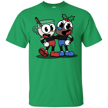 T-Shirts Irish Green / YXS Eggnoghead and Puddingman Youth T-Shirt