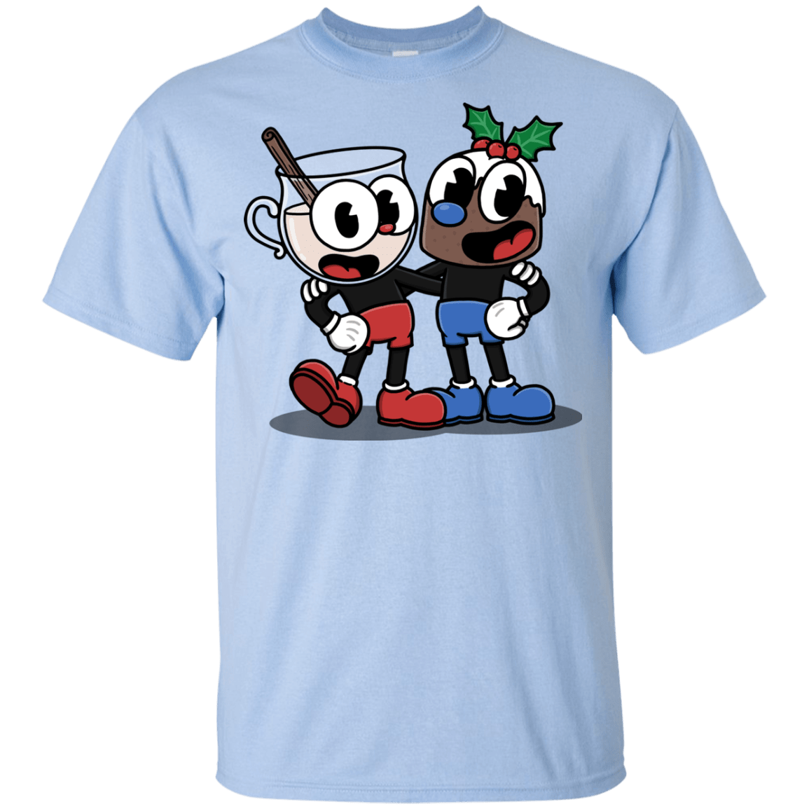 T-Shirts Light Blue / YXS Eggnoghead and Puddingman Youth T-Shirt