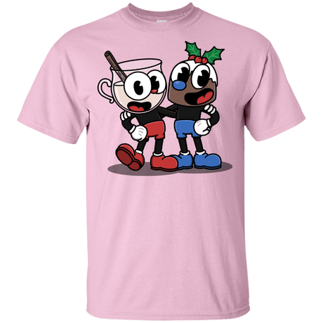 T-Shirts Light Pink / YXS Eggnoghead and Puddingman Youth T-Shirt