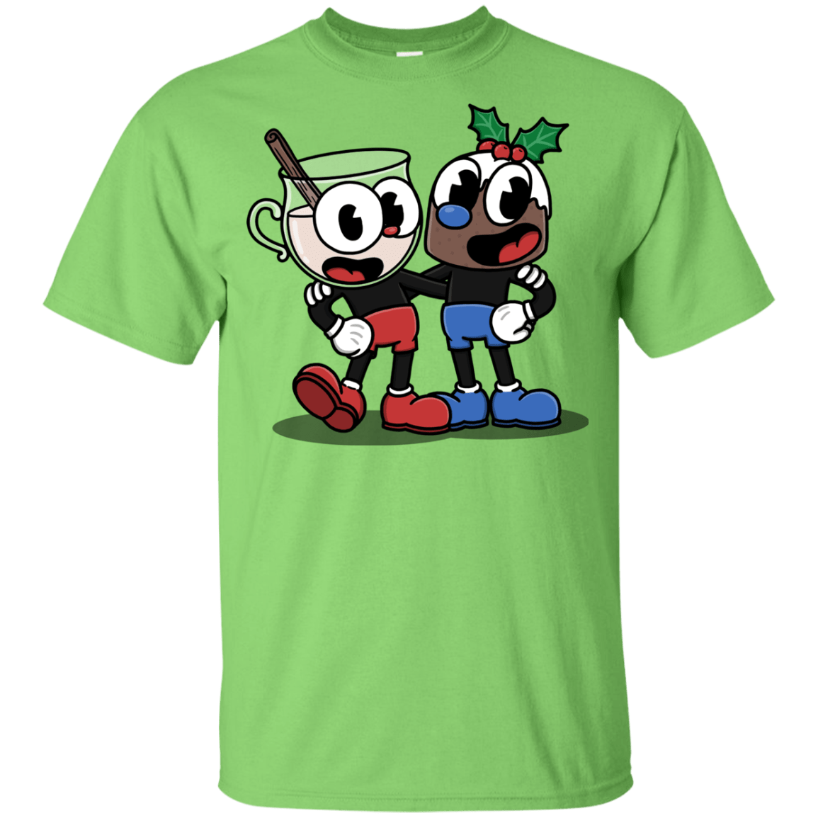 T-Shirts Lime / YXS Eggnoghead and Puddingman Youth T-Shirt