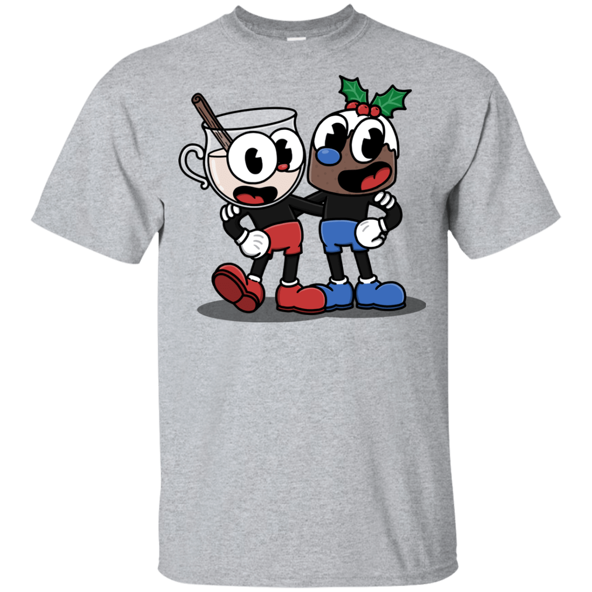 T-Shirts Sport Grey / YXS Eggnoghead and Puddingman Youth T-Shirt