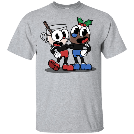 T-Shirts Sport Grey / YXS Eggnoghead and Puddingman Youth T-Shirt