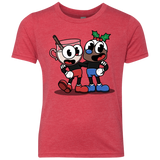 Eggnoghead and Puddingman Youth Triblend T-Shirt