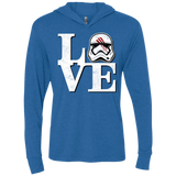 Eight Seven Love Triblend Long Sleeve Hoodie Tee