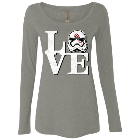 T-Shirts Venetian Grey / Small Eight Seven Love Women's Triblend Long Sleeve Shirt