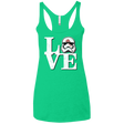 T-Shirts Envy / X-Small Eight Seven Love Women's Triblend Racerback Tank
