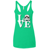 T-Shirts Envy / X-Small Eight Seven Love Women's Triblend Racerback Tank