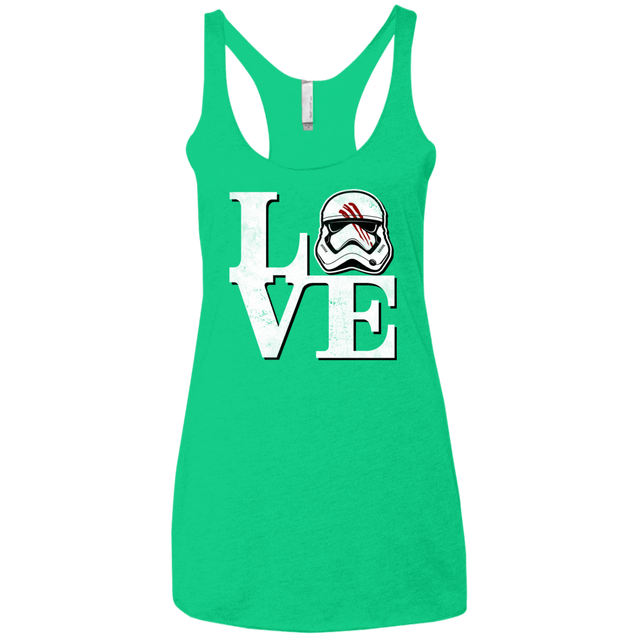 T-Shirts Envy / X-Small Eight Seven Love Women's Triblend Racerback Tank