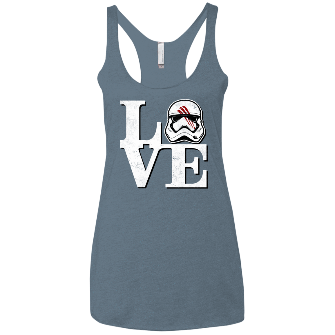 T-Shirts Indigo / X-Small Eight Seven Love Women's Triblend Racerback Tank