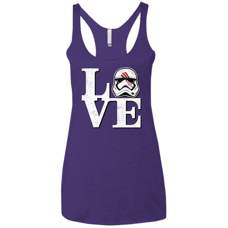 T-Shirts Purple / X-Small Eight Seven Love Women's Triblend Racerback Tank