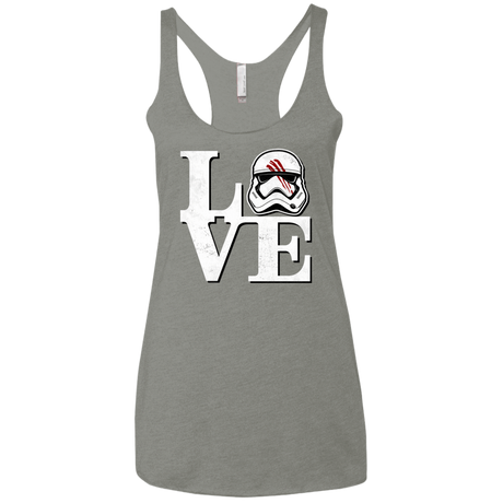 T-Shirts Venetian Grey / X-Small Eight Seven Love Women's Triblend Racerback Tank