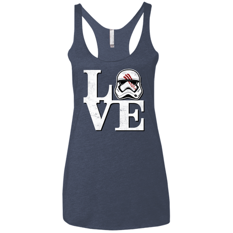 T-Shirts Vintage Navy / X-Small Eight Seven Love Women's Triblend Racerback Tank