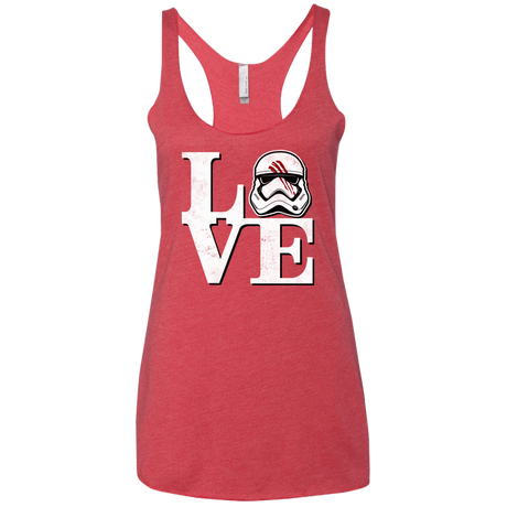 T-Shirts Vintage Red / X-Small Eight Seven Love Women's Triblend Racerback Tank