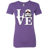 T-Shirts Purple Rush / Small Eight Seven Love Women's Triblend T-Shirt