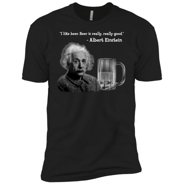 T-Shirts Black / YXS Einstein Boys Premium T-Shirt