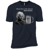 T-Shirts Midnight Navy / YXS Einstein Boys Premium T-Shirt
