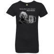 T-Shirts Black / YXS Einstein Girls Premium T-Shirt