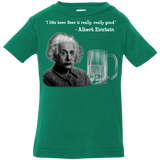 T-Shirts Kelly / 6 Months Einstein Infant Premium T-Shirt