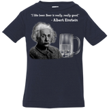 T-Shirts Navy / 6 Months Einstein Infant Premium T-Shirt