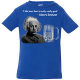 T-Shirts Royal / 6 Months Einstein Infant Premium T-Shirt