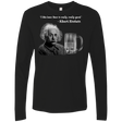 T-Shirts Black / Small Einstein Men's Premium Long Sleeve