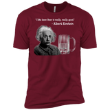 T-Shirts Cardinal / X-Small Einstein Men's Premium T-Shirt