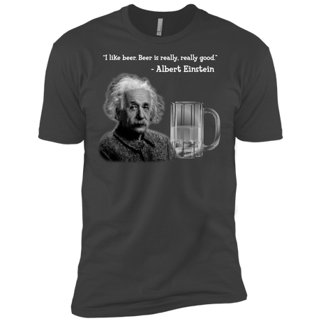T-Shirts Heavy Metal / X-Small Einstein Men's Premium T-Shirt