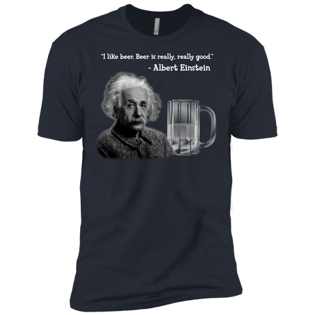 T-Shirts Indigo / X-Small Einstein Men's Premium T-Shirt
