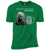 T-Shirts Kelly Green / X-Small Einstein Men's Premium T-Shirt