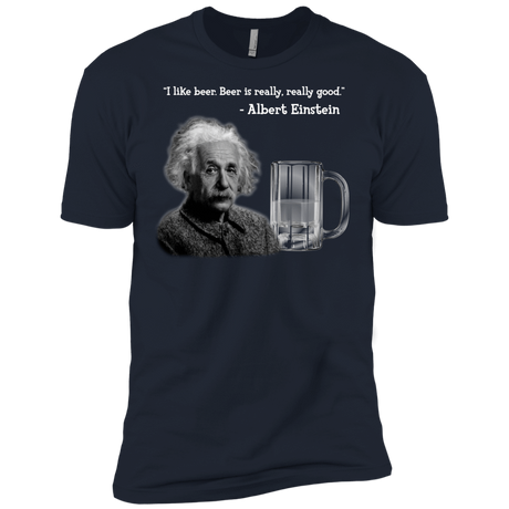T-Shirts Midnight Navy / X-Small Einstein Men's Premium T-Shirt