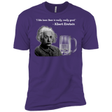 T-Shirts Purple Rush/ / X-Small Einstein Men's Premium T-Shirt