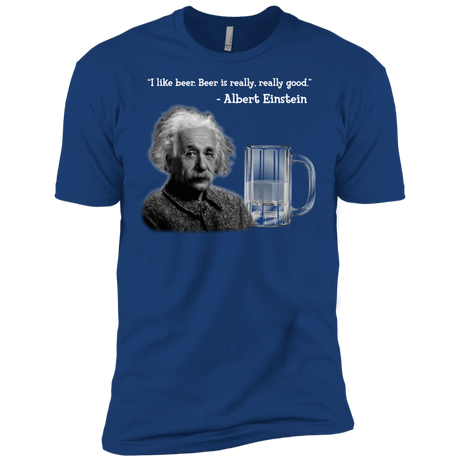 T-Shirts Royal / X-Small Einstein Men's Premium T-Shirt