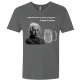 T-Shirts Heavy Metal / X-Small Einstein Men's Premium V-Neck