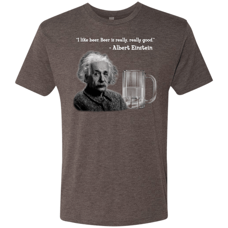 T-Shirts Macchiato / Small Einstein Men's Triblend T-Shirt