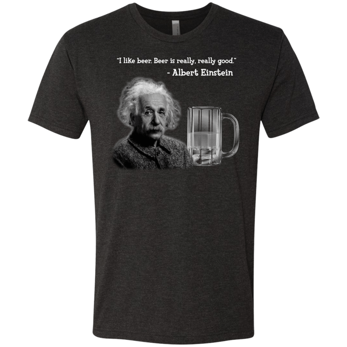 T-Shirts Vintage Black / Small Einstein Men's Triblend T-Shirt