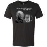 T-Shirts Vintage Black / Small Einstein Men's Triblend T-Shirt