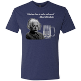 T-Shirts Vintage Navy / Small Einstein Men's Triblend T-Shirt