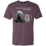T-Shirts Vintage Purple / Small Einstein Men's Triblend T-Shirt