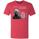 T-Shirts Vintage Red / Small Einstein Men's Triblend T-Shirt