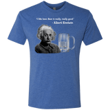 T-Shirts Vintage Royal / Small Einstein Men's Triblend T-Shirt