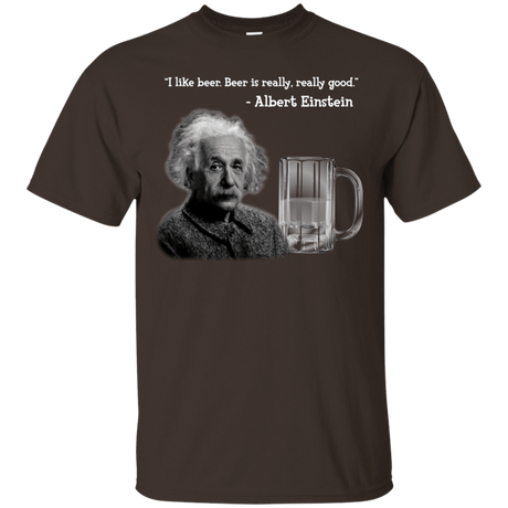T-Shirts Dark Chocolate / Small Einstein T-Shirt