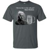 T-Shirts Dark Heather / Small Einstein T-Shirt