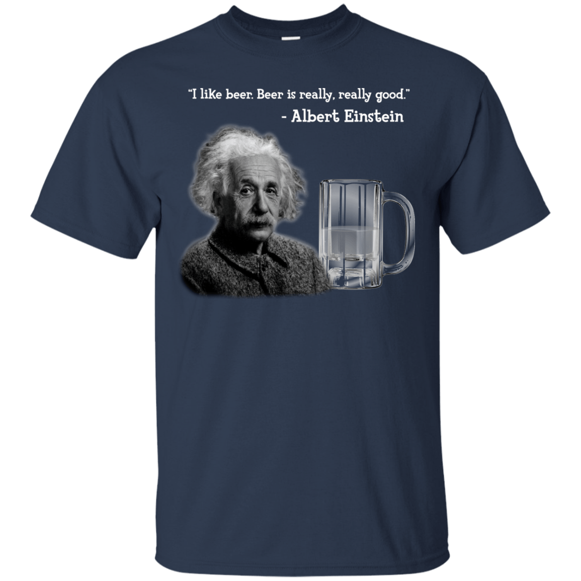 T-Shirts Navy / Small Einstein T-Shirt