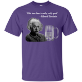 T-Shirts Purple / Small Einstein T-Shirt