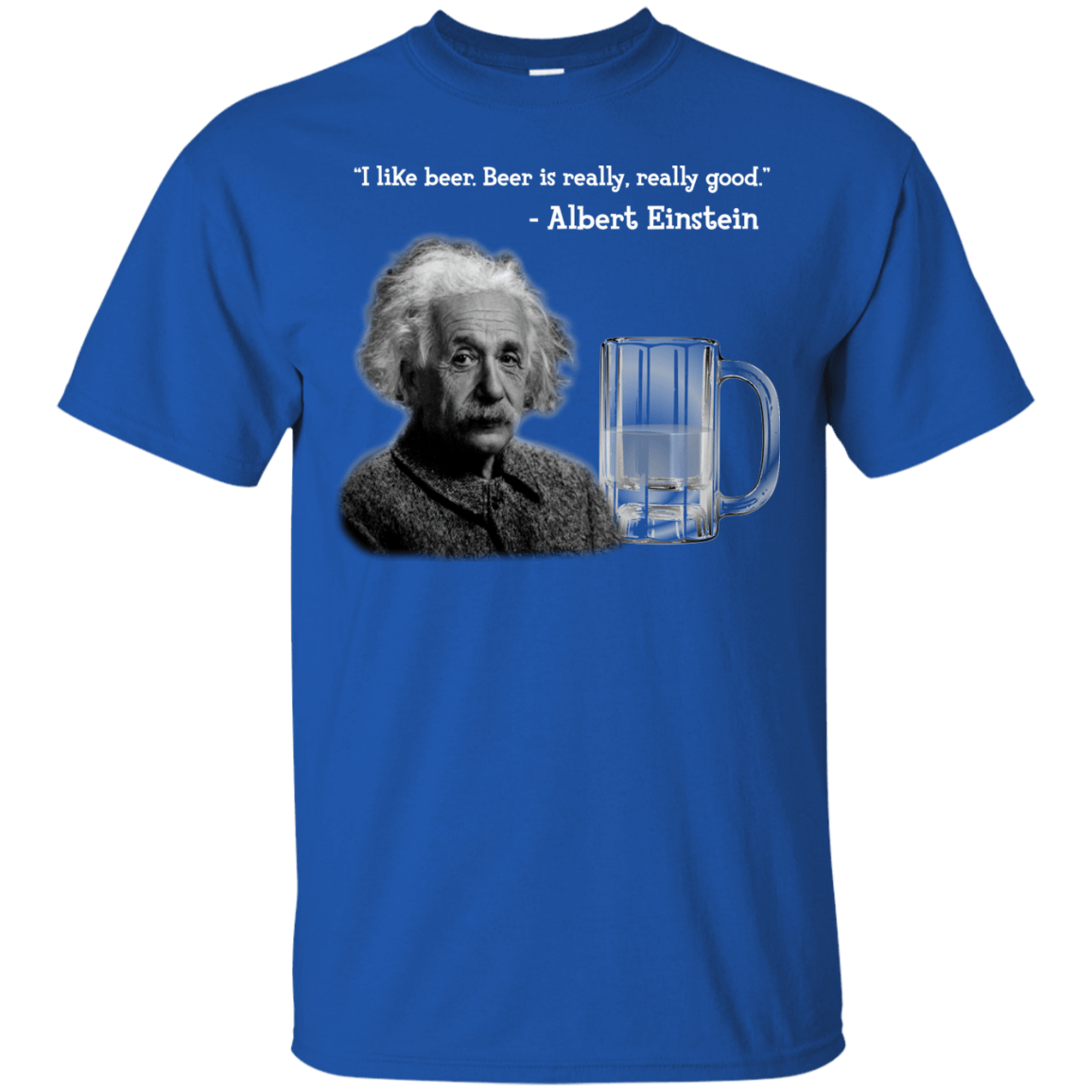 T-Shirts Royal / Small Einstein T-Shirt
