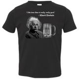 T-Shirts Black / 2T Einstein Toddler Premium T-Shirt