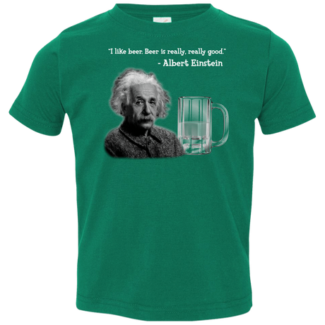 T-Shirts Kelly / 2T Einstein Toddler Premium T-Shirt