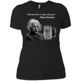 T-Shirts Black / X-Small Einstein Women's Premium T-Shirt